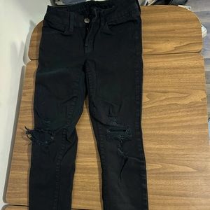 american eagle size 2 hi-rise skinny jeans